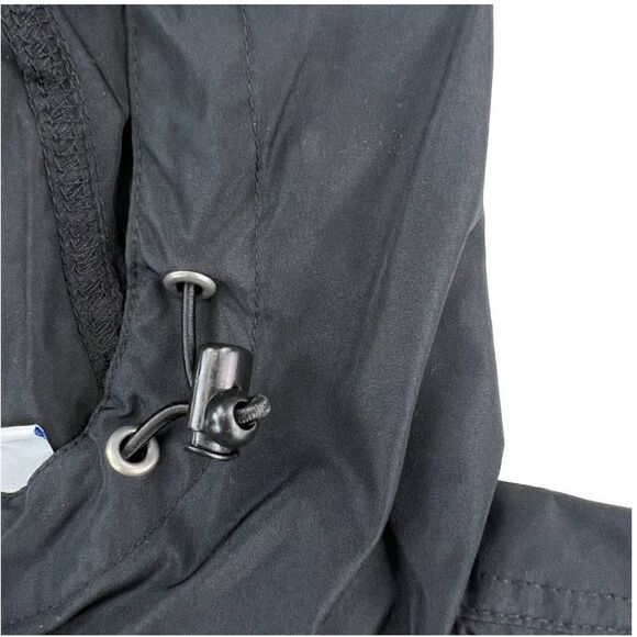 New Champion Men US S Black Hoody Anorak Sport Windbreaker Casual Pullover  - Picture 6 of 11